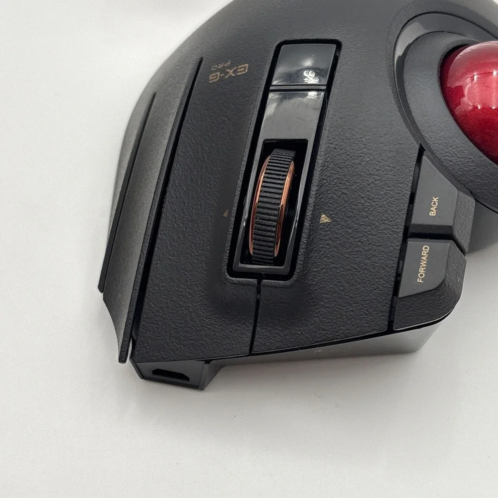 Elecom trackball mouse / thumb / 8 button / wired / wireless